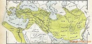 نقشه امپراطوری ایران