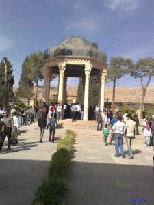 آرامگاه حافظ نوروز 1391 خورشیدی.
