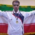 مدال طلای رقابت های باکو بر گردن سیدهادی شاددل